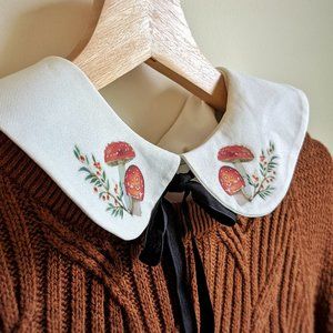 Magnus Mushroom Peter Pan Collar